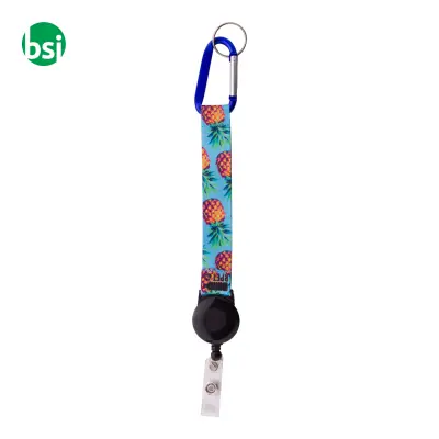 Portachiavi personalizzabile SUBINER YOYO RPET - Immagine 10