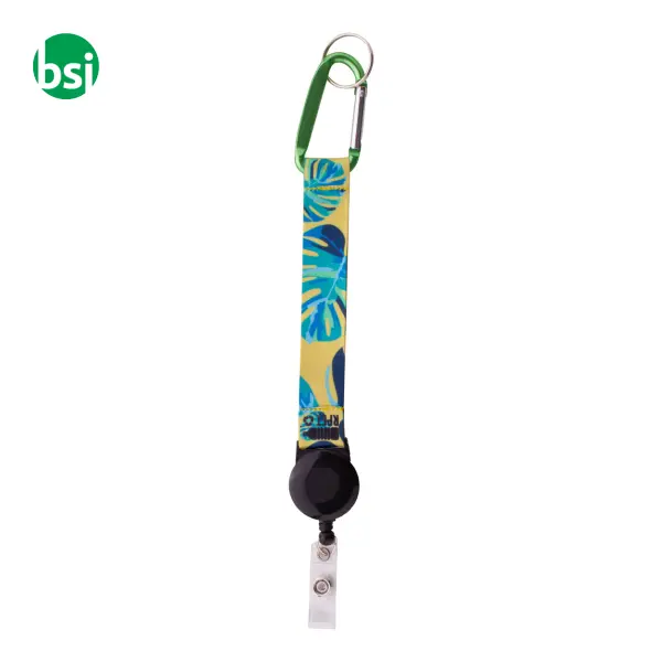 Portachiavi personalizzabile SUBINER YOYO RPET -  11