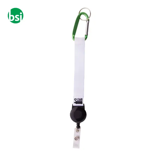 Portachiavi personalizzabile SUBINER YOYO RPET -  5