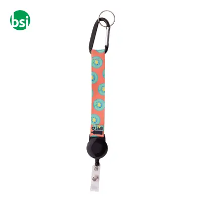 Portachiavi personalizzabile SUBINER YOYO RPET - Immagine 12