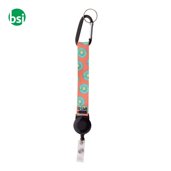 Portachiavi personalizzabile SUBINER YOYO RPET -  12