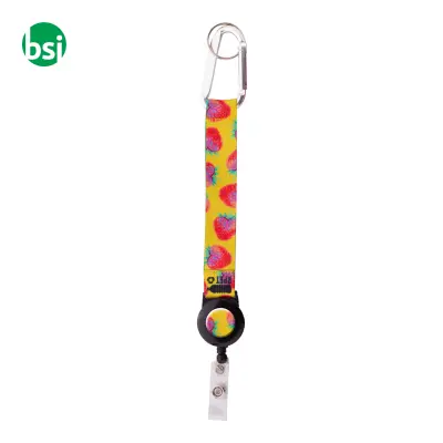 Portachiavi personalizzabile SUBINER YOYO RPET - Immagine 13