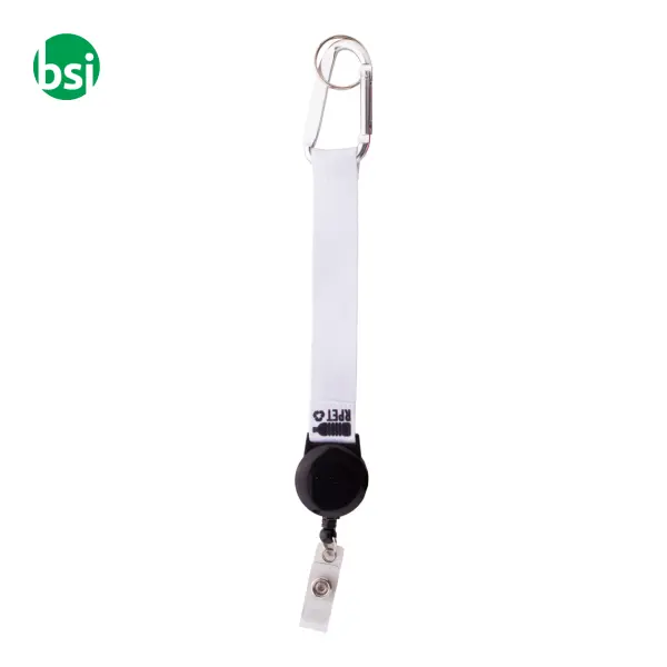 Portachiavi personalizzabile SUBINER YOYO RPET -  7