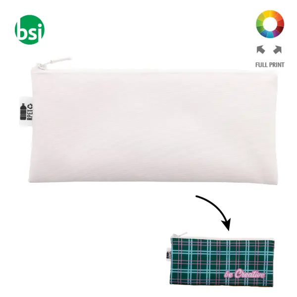 Astuccio penne personalizzabile CORPY RPET -  1