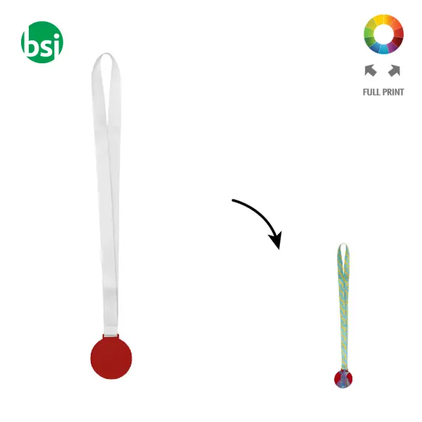 Medaglia Personalizzata Anche Sul Nastro Subdal Colour -  1