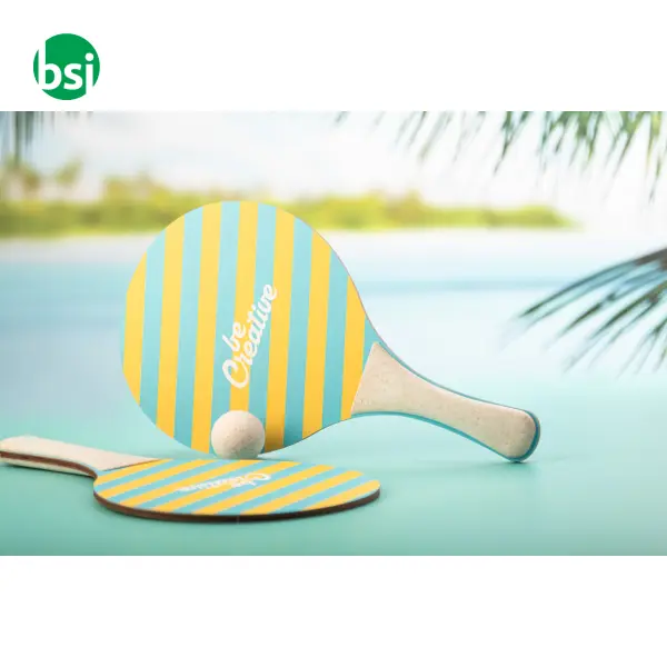 Racchettoni da spiaggia personalizzabili CREASHOT -  12