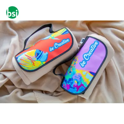 Coperta in pile RPET personalizzabile REPORTA - Immagine 7