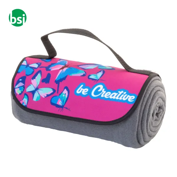 Coperta in pile RPET personalizzabile REPORTA -  25