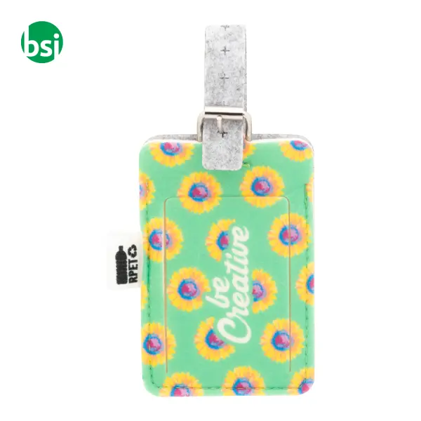 Etichetta bagaglio in RPET CREAFELT TAG -  9