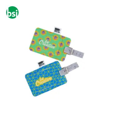 Etichetta bagaglio in RPET CREAFELT TAG - Immagine 4