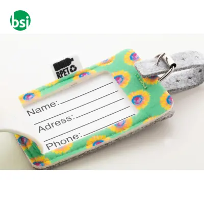 Etichetta bagaglio in RPET CREAFELT TAG - Immagine 6