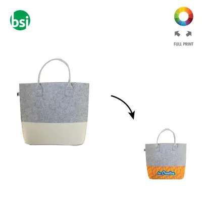 Borsa per la spesa in RPET CREAFELT SHOP C