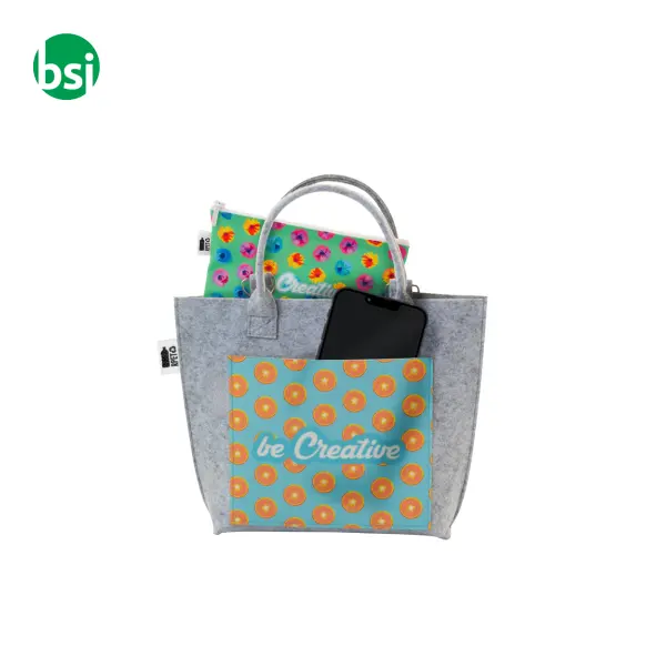 Borsa a tracolla personalizzabile CREAFELT CROSS -  14