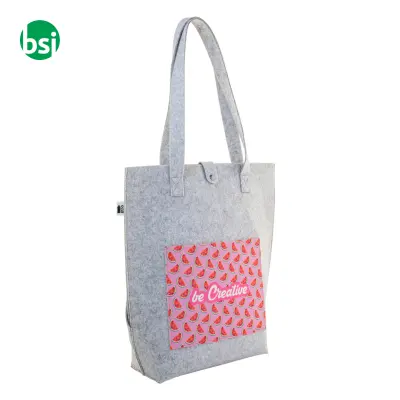 Borsa a tracolla personalizzabile CREAFELT TOTEBACK - Immagine 9