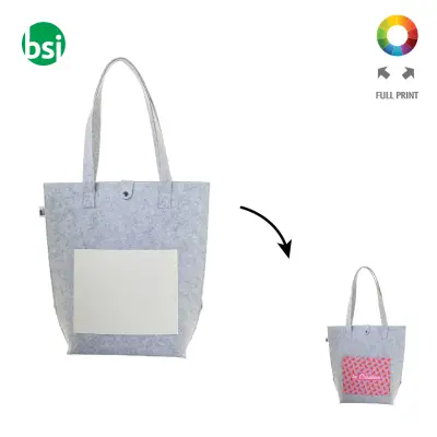 Borsa a tracolla personalizzabile CREAFELT TOTEBACK