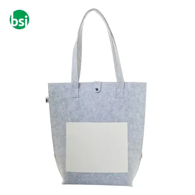 Borsa a tracolla personalizzabile CREAFELT TOTEBACK - Immagine 3