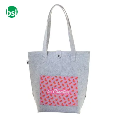 Borsa a tracolla personalizzabile CREAFELT TOTEBACK - Immagine 4