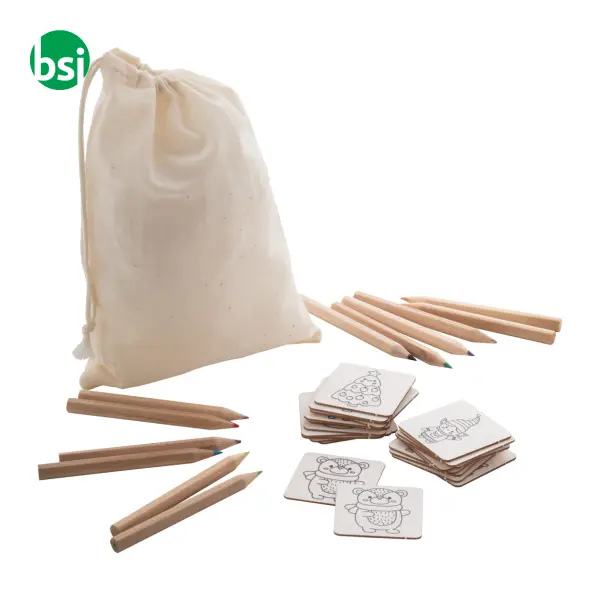 Gioco di memoria natalizio da colorare COLOXMOR -  1