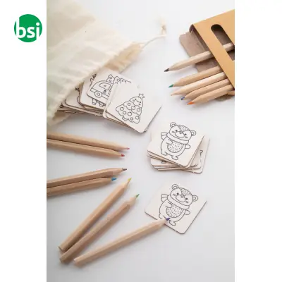 Gioco di memoria natalizio da colorare COLOXMOR - Immagine 5