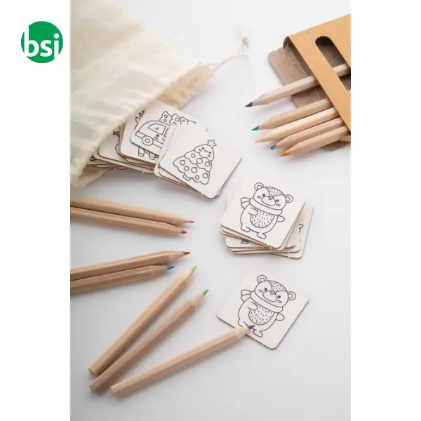 Gioco di memoria natalizio da colorare COLOXMOR -  5