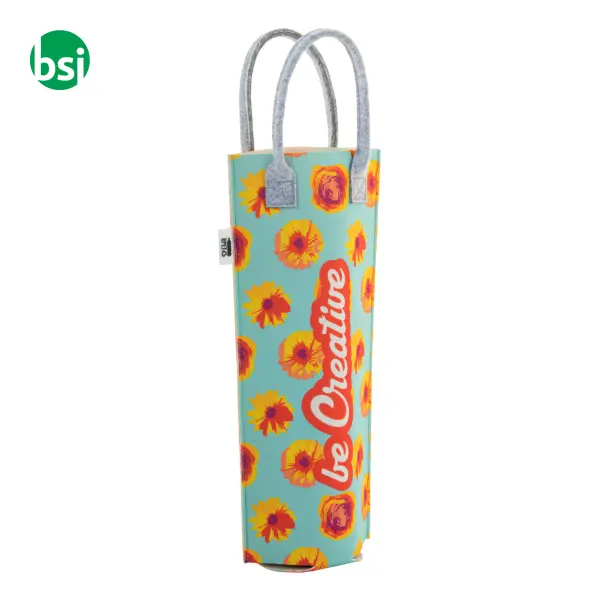 Borsa vino in RPET personalizzabile CREAFELT VINO -  10