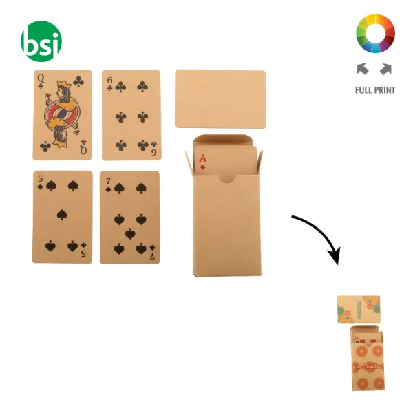 Carte da gioco personalizzabili CREACARD ECO -  1