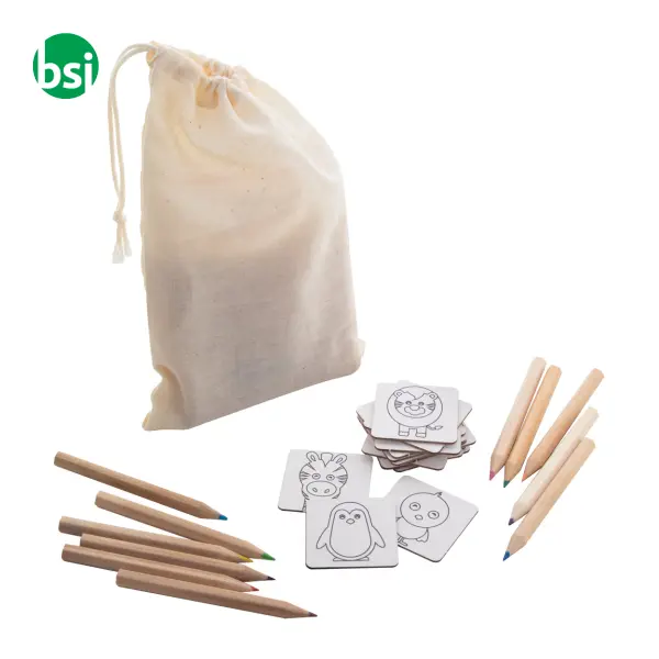 Gioco di memoria da colorare, animali COLORMOR -  8