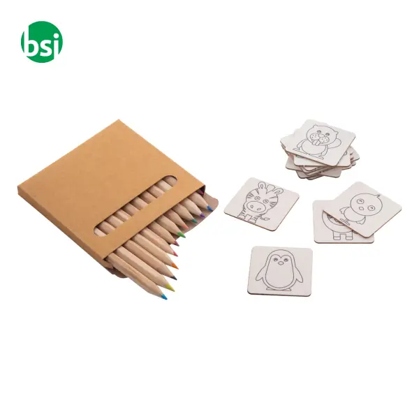 Gioco di memoria da colorare, animali COLORMOR -  2