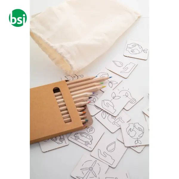 Gioco di memoria da colorare, animali COLORMOR -  6