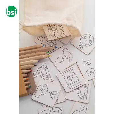 Gioco di memoria da colorare, animali COLORMOR - Immagine 7