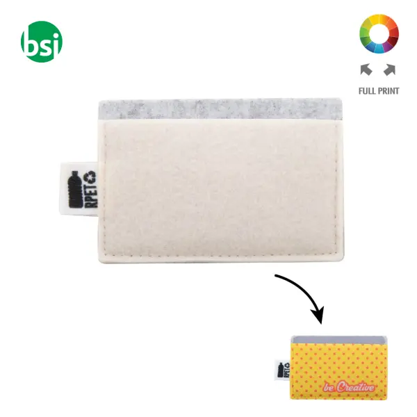 Porta carte di credito personalizzato CREAFELT CARD -  1