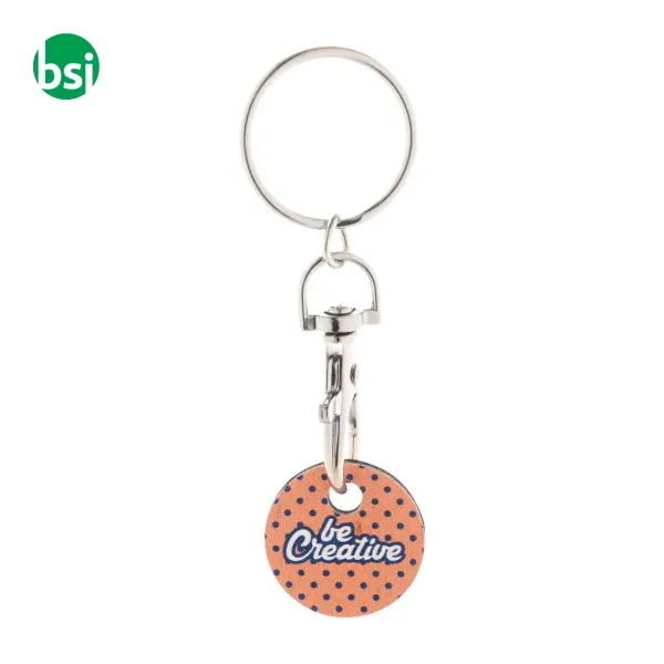 Portachiavi personalizzabile COLOSHOP ECO -  3