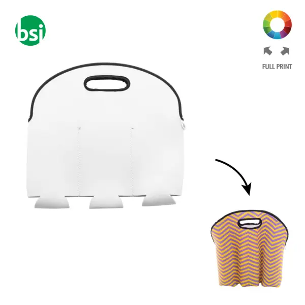 Borsa per lattine in RPET personalizzabile PIVOBAG -  1