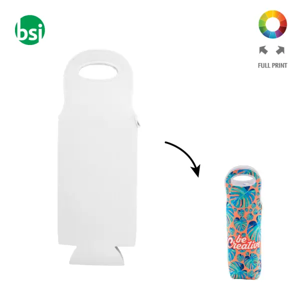 Borsa vino in RPET personalizzabile VINOBAG -  1