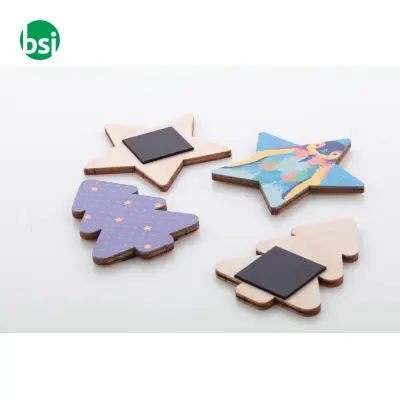 Magnete frigo natalizio albero di Natale WOOFRI XMAS - Immagine 5