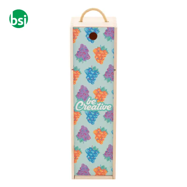 Scatola per bottiglia personalizzabile VINOBOX -  2