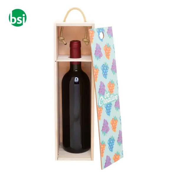 Scatola per bottiglia personalizzabile VINOBOX -  9