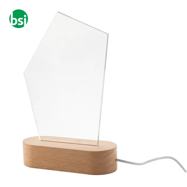 Trofeo con illuminazione a LED WOODIFY -  2