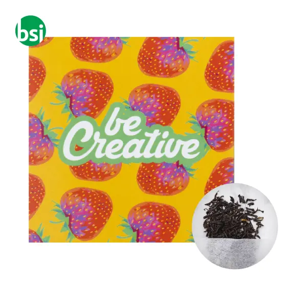 Bustina di tè personalizzata Earl Grey CREATEA SLIM -  14
