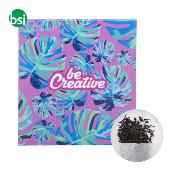 Bustina di tè personalizzata Earl Grey CREATEA SLIM -  15