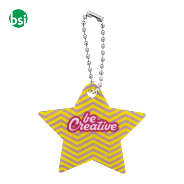 Portachiavi natalizio stella CREAFELT KEY XMAS -  12