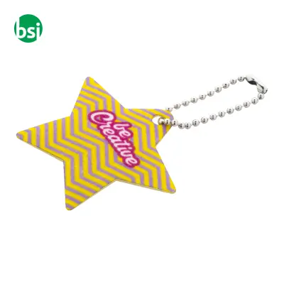 Portachiavi natalizio stella CREAFELT KEY XMAS - Immagine 3