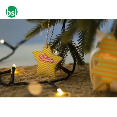 Portachiavi natalizio stella CREAFELT KEY XMAS - Immagine 5