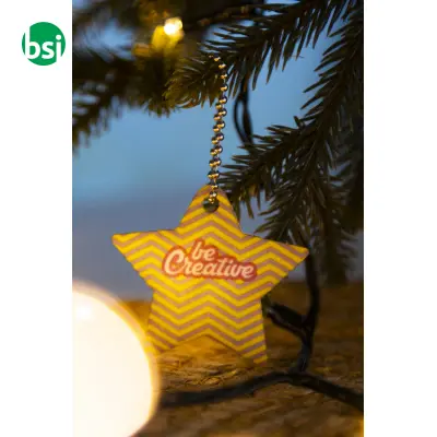 Portachiavi natalizio stella CREAFELT KEY XMAS - Immagine 6