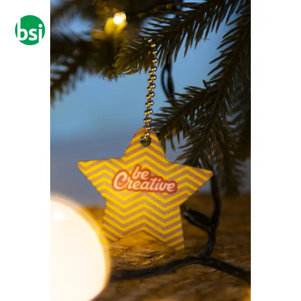 Portachiavi natalizio stella CREAFELT KEY XMAS -  6