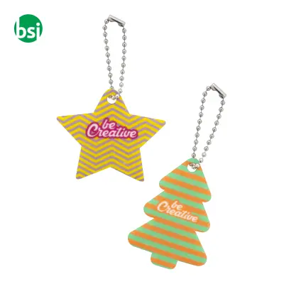 Portachiavi natalizio stella CREAFELT KEY XMAS - Immagine 9