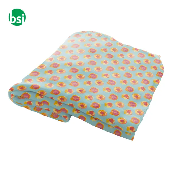 Coperta in pile rPET personalizzata CREAFLEECE -  1