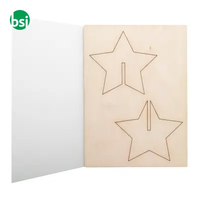 Biglietto auguri Natalizio a forma di albero CREAX - Immagine 6