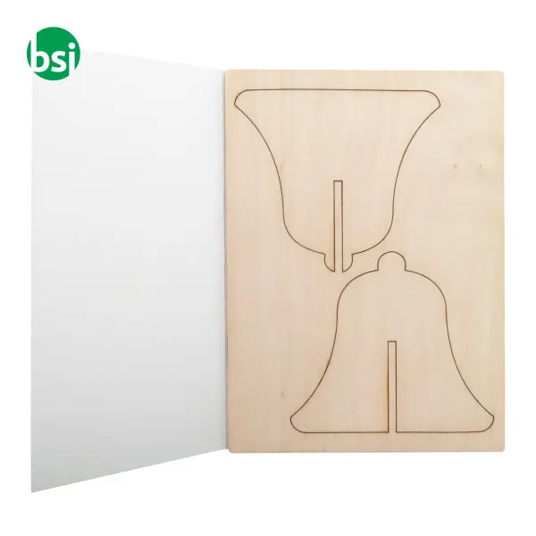 Biglietto auguri Natalizio a forma di albero CREAX -  9