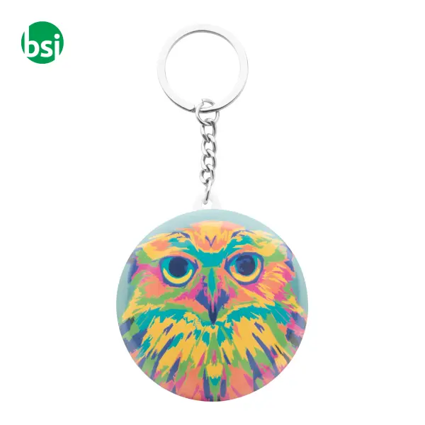 Portachiavi A Bottone KeyBadge Mini -  5